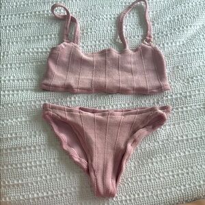 Hunza G Pink Bikini Set